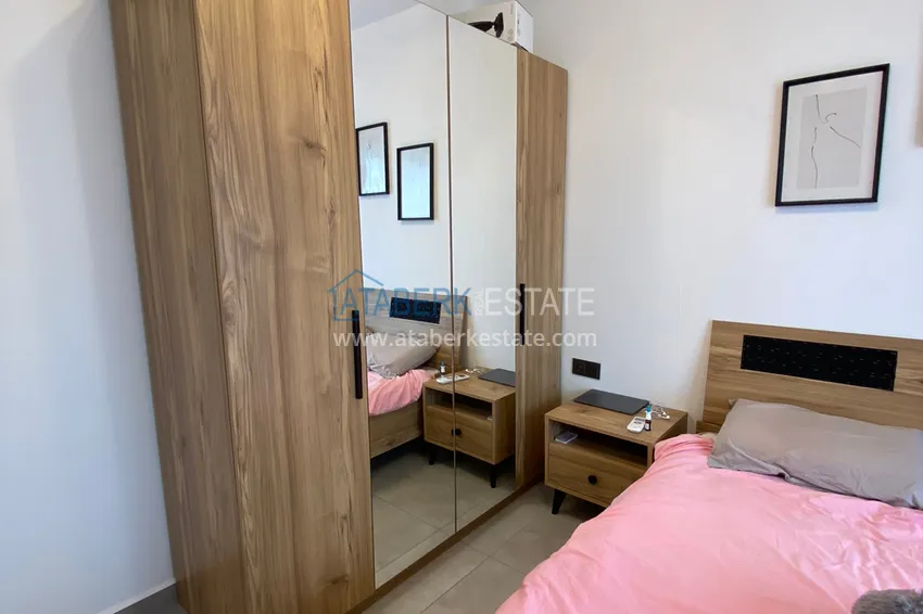 Приобрести Квартира 1+1 в Махмутларе меблированная с видом на горы и море. Мопед в подарок!  9 