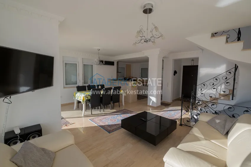 Приобрести Вилла в районе Конаклы с мебелью, частным бассейном и видовыми характеристиками 13 