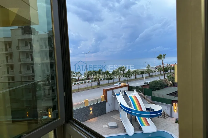 Приобрести Квартира 1+1 меблированная с открытым видом на море, район Махмутлар – Алания 9 