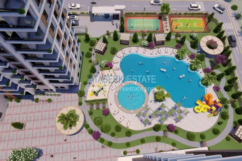 Современный проект с собственной инфраструктурой в популярном районе Мезитли, Мерсин. 5 