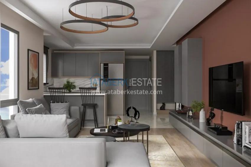 Приобрести Современный жилой комплекс с инфраструктурой комфорт-класса в районе Арпачбахшиш 9 