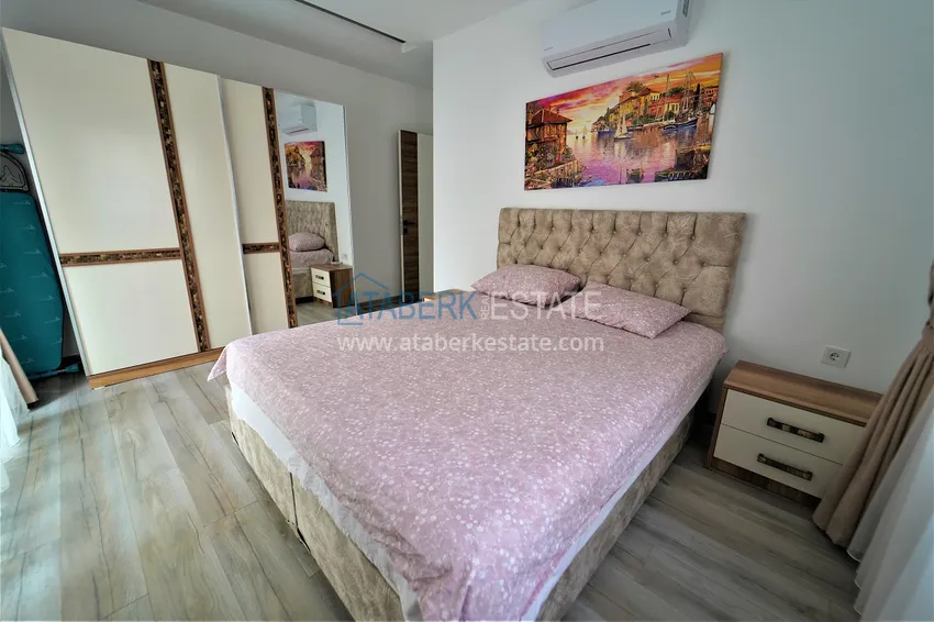 Приобрести Квартира 2+1 с новой мебелью в центре Алании – район пляжа Кейкубат  9 