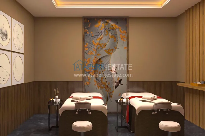 Квартиры в строящейся резиденции элитного сегмента в Алании, район Каргыджак. Подходят для получения гражданства 21 