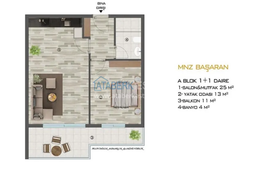 Купить дешево Современный жилой комплекс с инфраструктурой комфорт-класса в районе Арпачбахшиш 1 