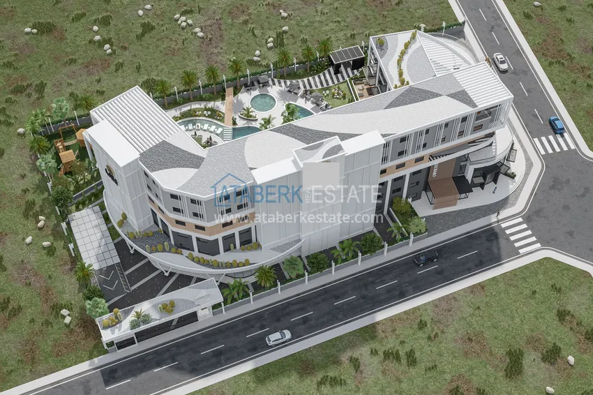 Инвестиционно-привлекательный проект офф-плана в Анталии, район Алтынташ  16 