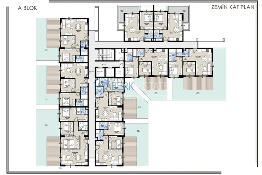 Купить дешево Новая резиденция на этапе строительства в престижном районе Алании – Оба 3