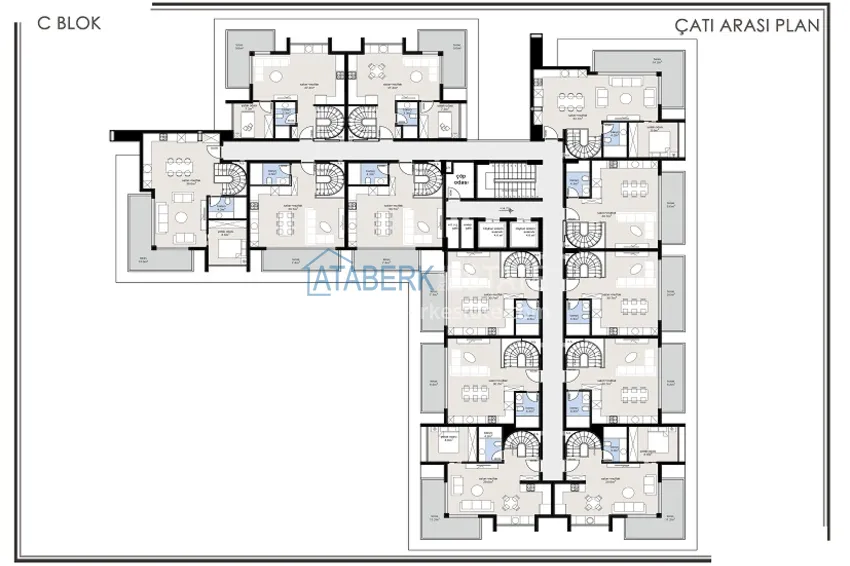 Купить дешево Новая резиденция на этапе строительства в престижном районе Алании – Оба 11