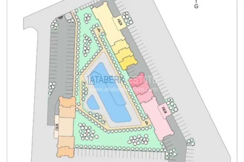 Купить дешево Новый благоустроенный жилой комплекс премиум-класса в Тедже. 17 