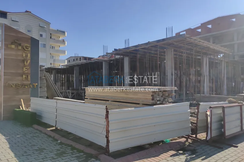 Инвестиционная недвижимость в центре Газипаши на этапе строительства  5 
