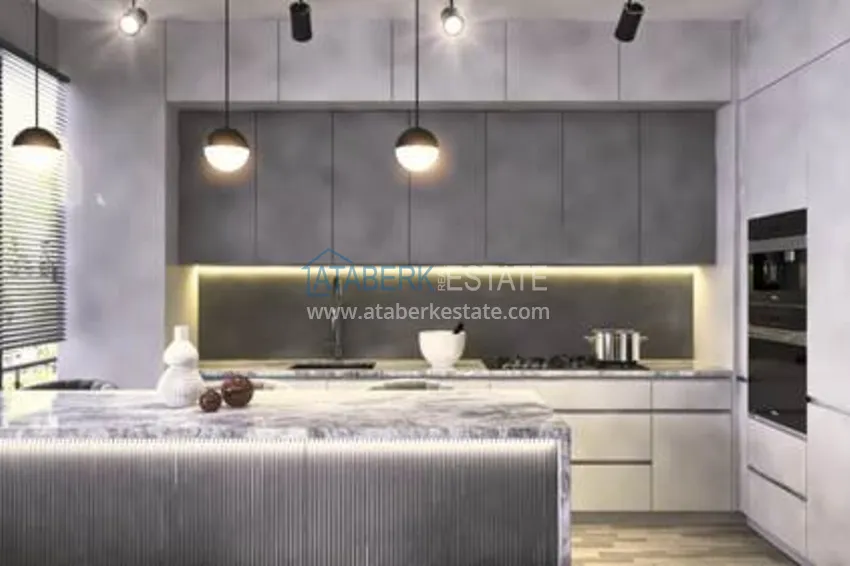 Приобрести Отличное предложение для тех, кто хотел бы приобрести новый проект всего в 500 метрах от моря в городе Мерсин. 2 