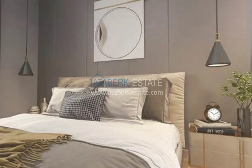 Приобрести Отличное предложение для тех, кто хотел бы приобрести новый проект всего в 500 метрах от моря в городе Мерсин. 9 