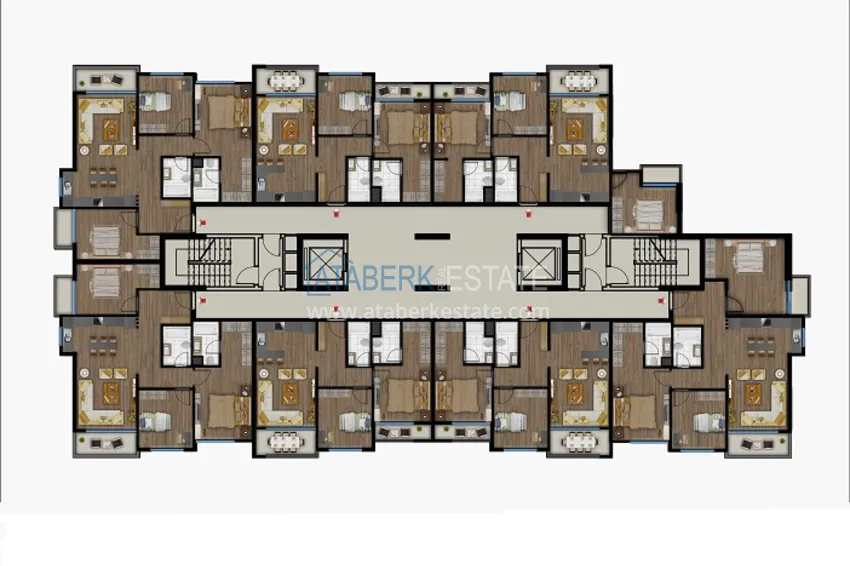 Купить дешево Комплекс с инфраструктурой в активно развивающемся районе Тедже, города Мерсин 4 