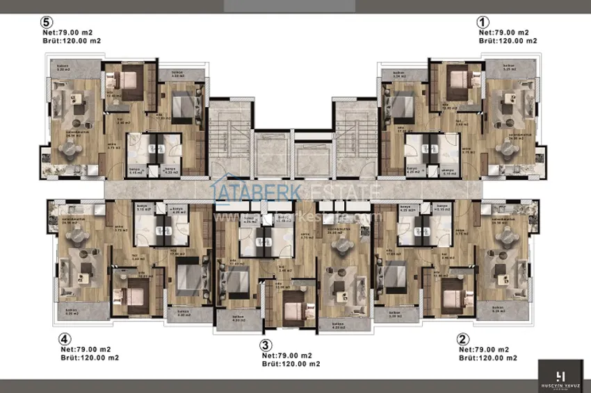 Купить дешево Новый проект с комфортной инфраструктурой в популярном районе Мезитли. 3 