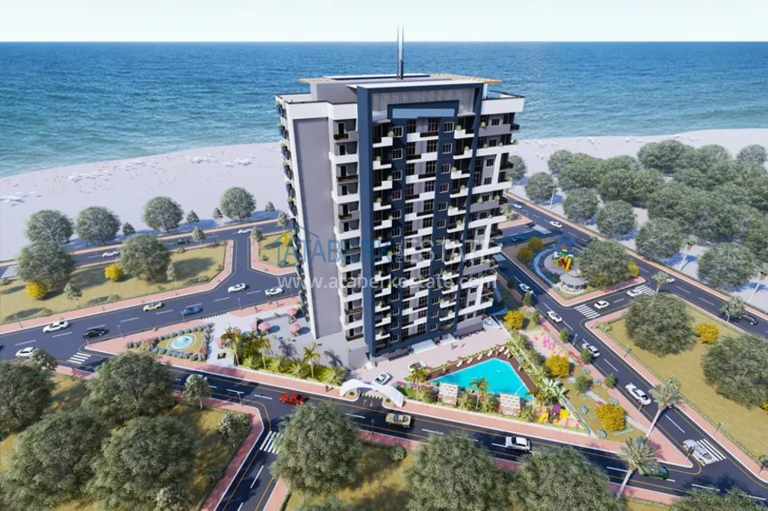 Комплекс с инфраструктурой в активно развивающемся районе Тедже, города Мерсин 1 