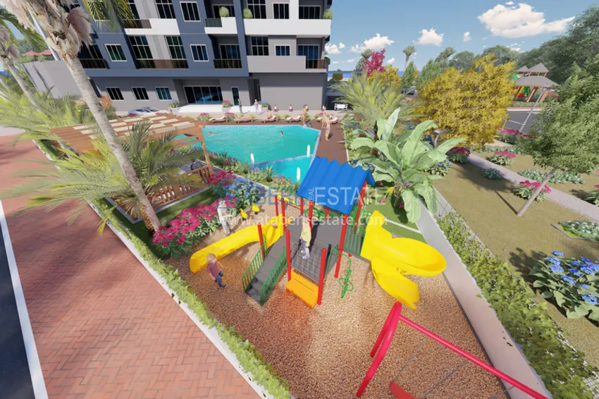 Комплекс с инфраструктурой в активно развивающемся районе Тедже, города Мерсин 7 