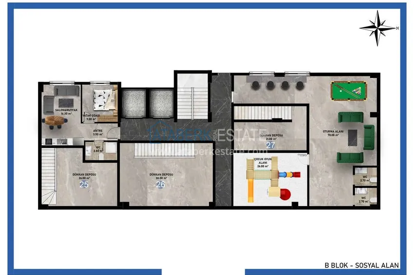 Купить дешево Новый комплекс в Махмутларе, Аланья. Квартиры от застройщика 5 