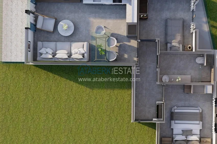 Купить дешево Квартира 2+1 на этапе строительства напрямую от инвестора в 250 метрах от моря - центр Алании 2 