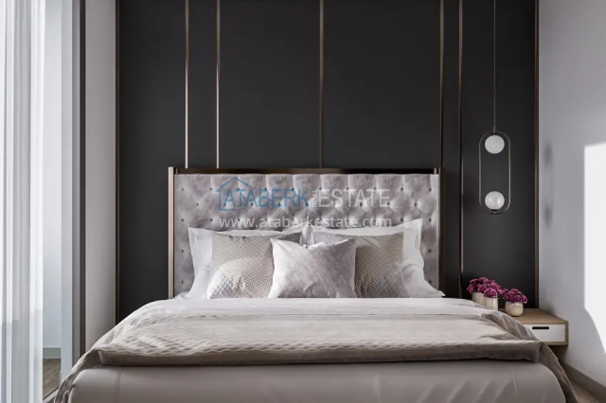 Приобрести Жилой комплекс в 300 метрах от моря в районе Тедже города Мерсин 5 