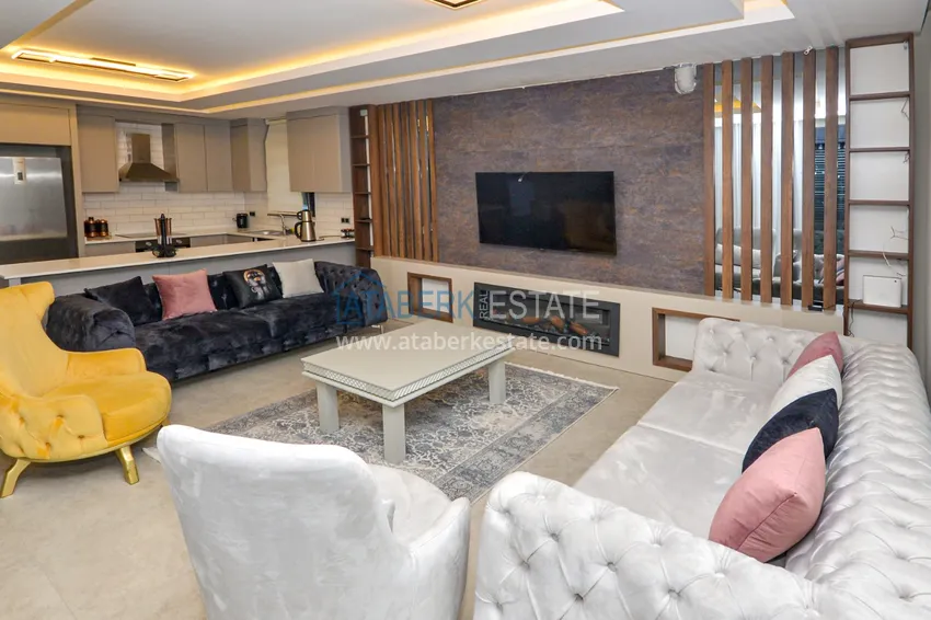 Приобрести Вилла в Кемере с мебелью и частным бассейном в коттеджном комплексе 1 