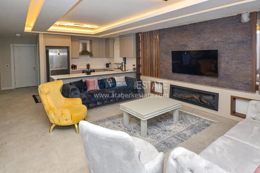 Приобрести Вилла в Кемере с мебелью и частным бассейном в коттеджном комплексе 7 