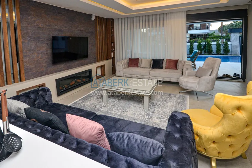 Приобрести Вилла в Кемере с мебелью и частным бассейном в коттеджном комплексе 8 