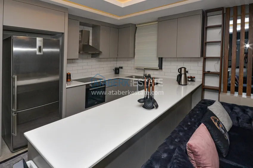 Приобрести Вилла в Кемере с мебелью и частным бассейном в коттеджном комплексе 9 