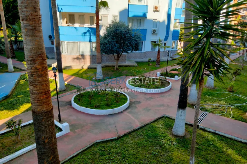 Квартира у моря с двумя спальнями и отдельной кухней в районе Конаклы, Алания 5 