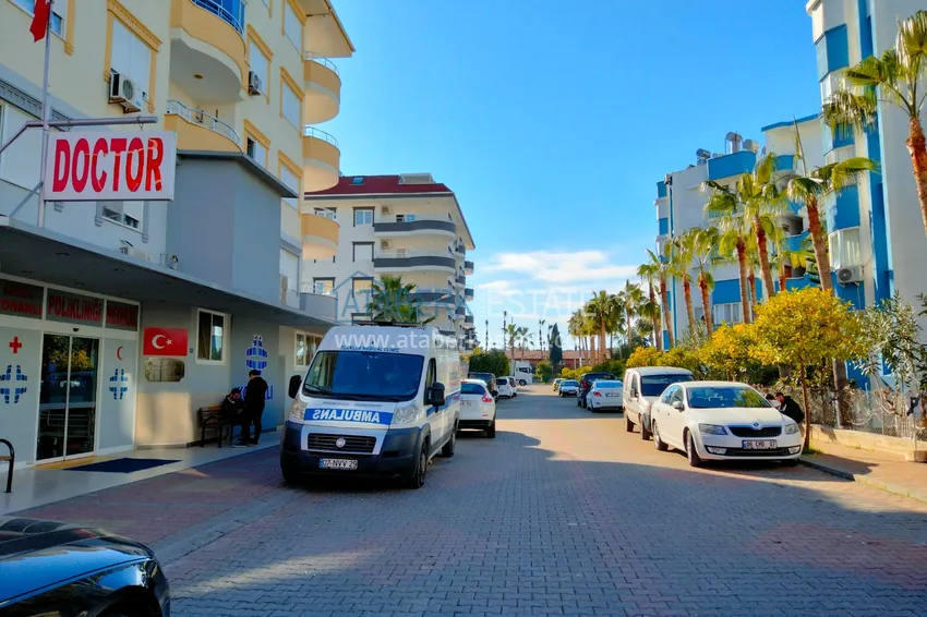 Квартира у моря с двумя спальнями и отдельной кухней в районе Конаклы, Алания 14 