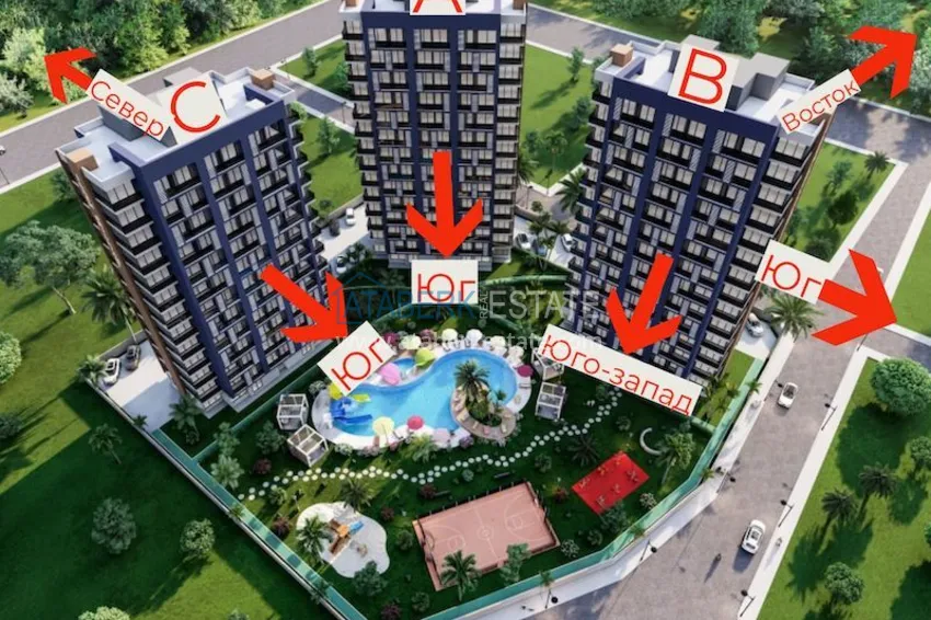 Новый инвестиционный комплекс с инфраструктурой у моря. Старт продаж 10