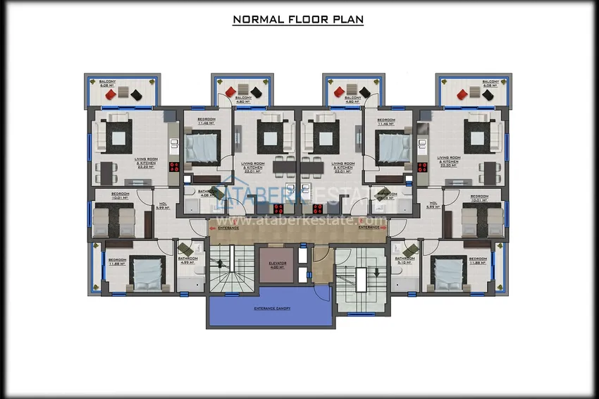 Купить дешево Привлекательный инвестиционный проект офф-плана в Алании, район Демирташ 5 