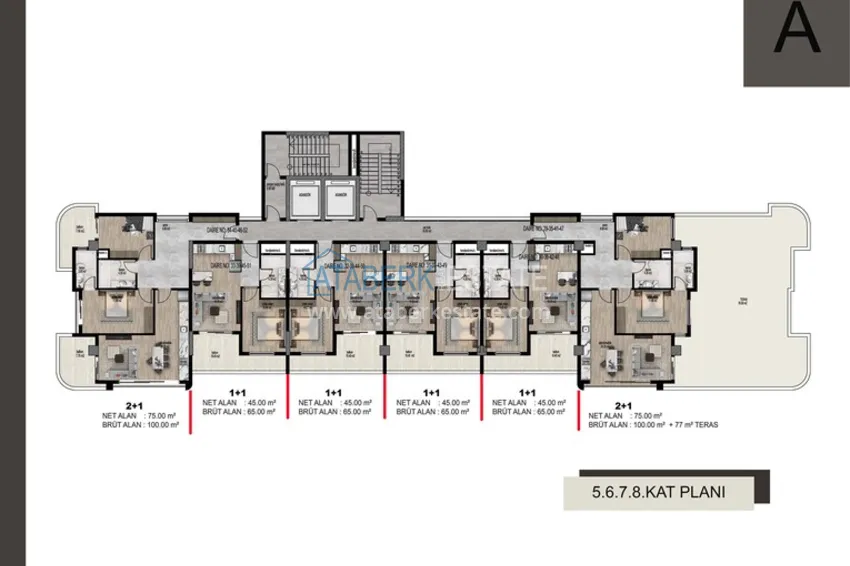 Купить дешево Новый благоустроенный жилой комплекс премиум-класса в Тедже. 4 