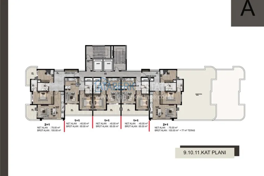 Купить дешево Новый благоустроенный жилой комплекс премиум-класса в Тедже. 5 