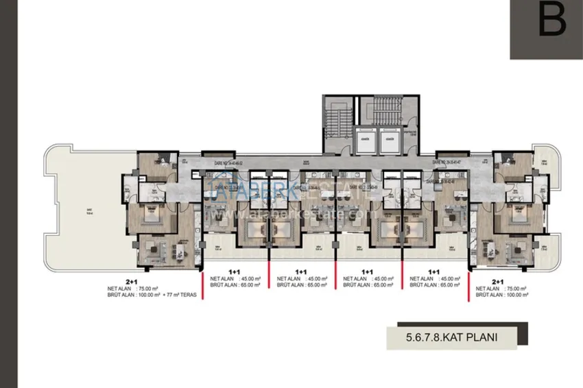 Купить дешево Новый благоустроенный жилой комплекс премиум-класса в Тедже. 9 