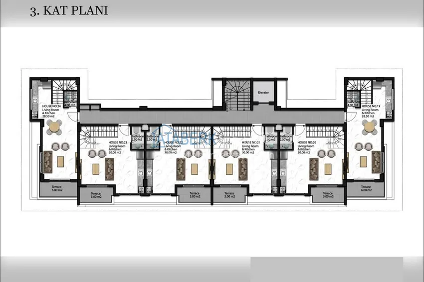 Купить дешево Новый комплекс комфорт-класс в Алании, район Паяллар 3 