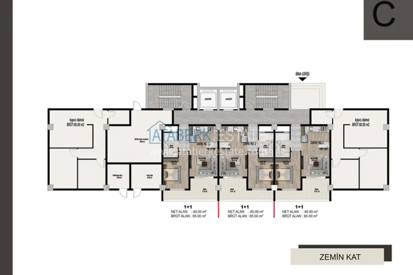 Купить дешево Новый благоустроенный жилой комплекс премиум-класса в Тедже. 16 