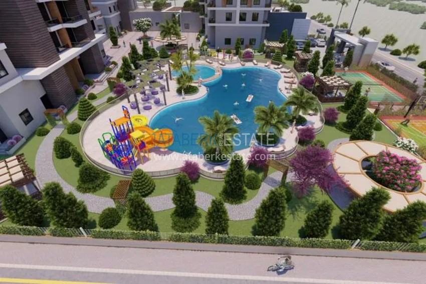 Современный проект с собственной инфраструктурой в популярном районе Мезитли, Мерсин. 13 