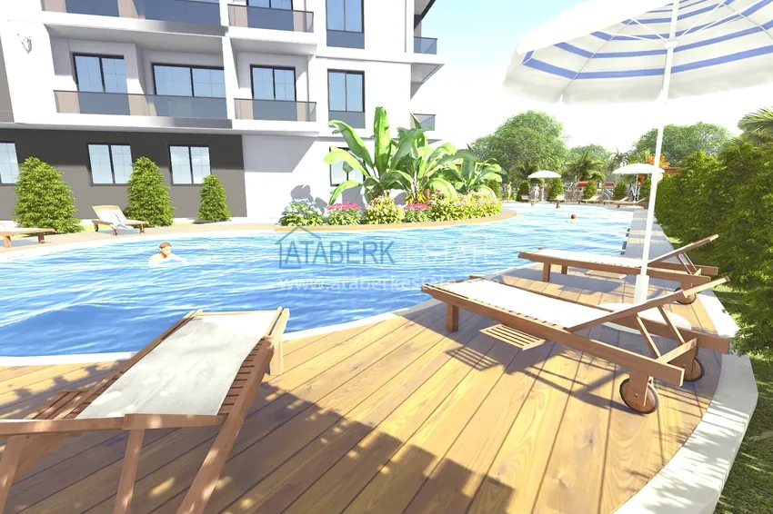 Квартиры от застройщика, в перспективном районе Томюк, города Мерсин. 14 