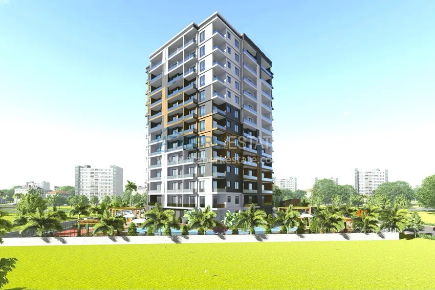 Квартиры от застройщика, в перспективном районе Томюк, города Мерсин. 2 