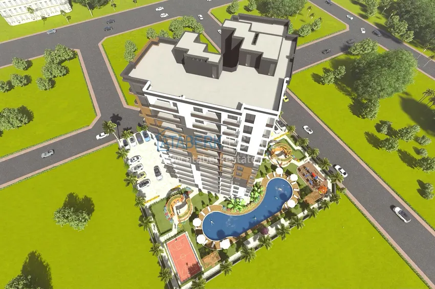 Квартиры от застройщика, в перспективном районе Томюк, города Мерсин. 21 