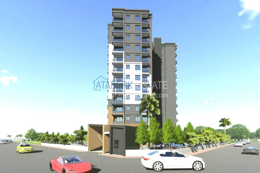 Квартиры от застройщика, в перспективном районе Томюк, города Мерсин. 4 