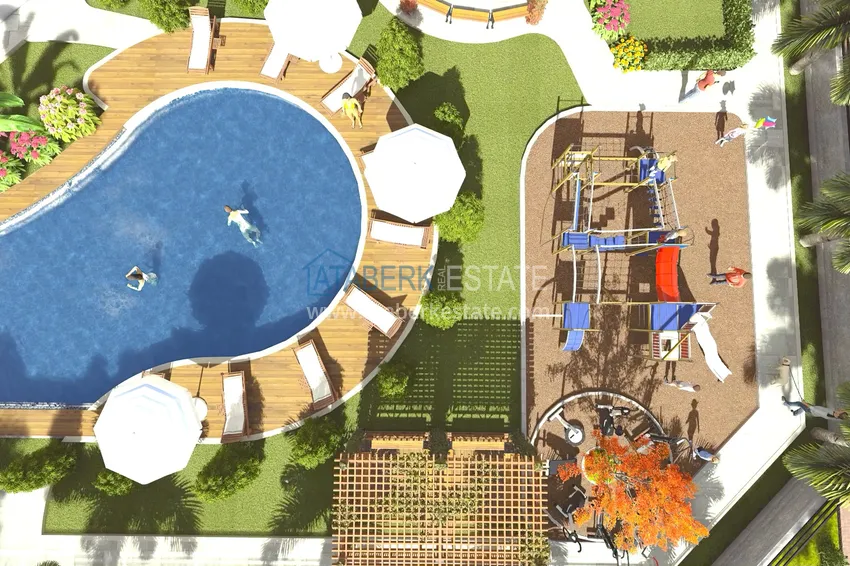 Квартиры от застройщика, в перспективном районе Томюк, города Мерсин. 6 