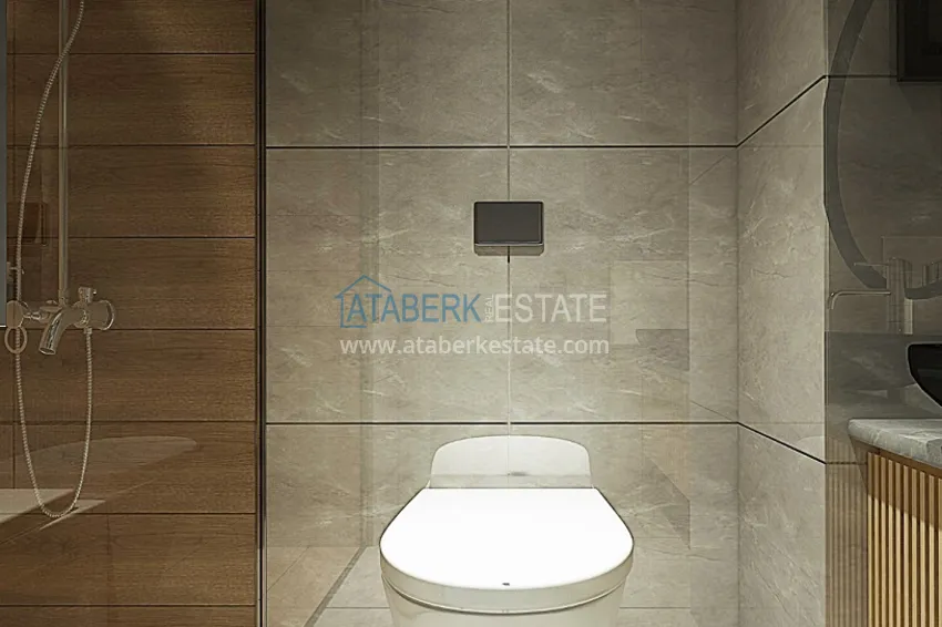 Приобрести Новый комплекс комфорт-класс в Алании, район Паяллар 18 