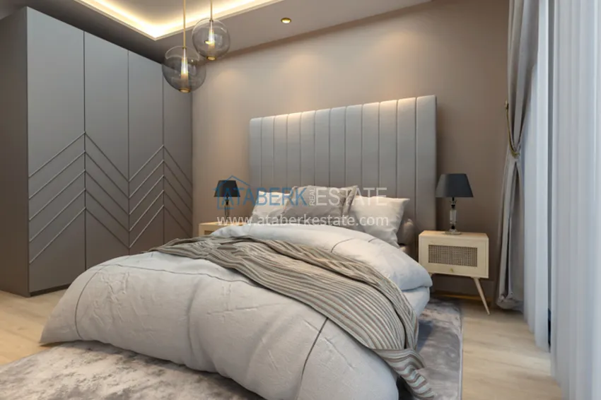 Приобрести Новый элитный комплекс в перспективном районе Томюк, Мерсин 4 