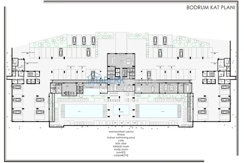 Купить дешево Новая резиденция на этапе строительства в престижном районе Алании – Оба 12