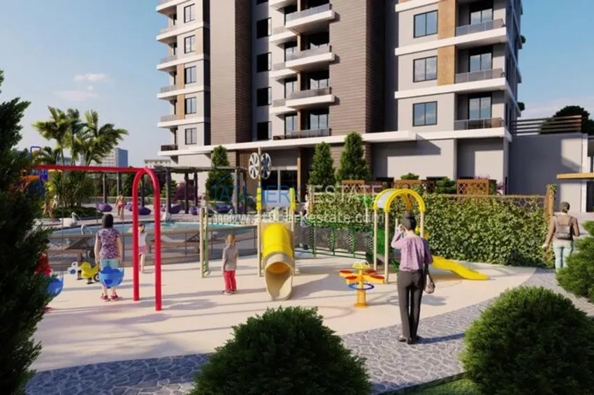 Современный проект с собственной инфраструктурой в популярном районе Мезитли, Мерсин. 16 