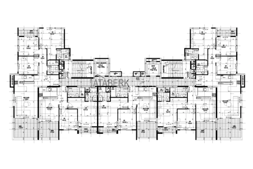 Купить дешево Новый жилой комплекс, в районе Тедже, Мерсин, с собственной инфраструктурой в популярном 7 