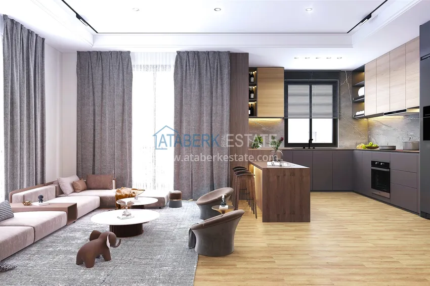 Квартиры от застройщика, в перспективном районе Томюк, города Мерсин. 27 