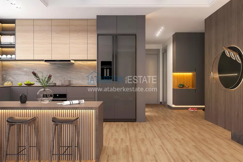 Приобрести Квартиры от застройщика, в перспективном районе Томюк, города Мерсин. 4 