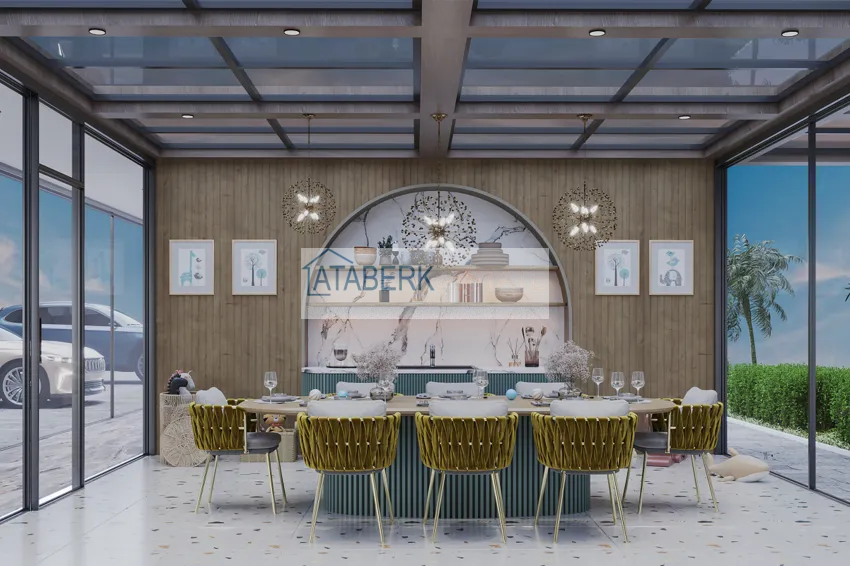 Новая резиденция на этапе строительства в престижном районе Алании – Оба 13