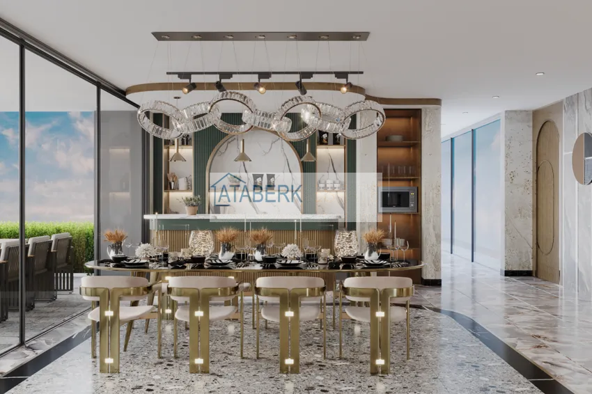 Новая резиденция на этапе строительства в престижном районе Алании – Оба 9